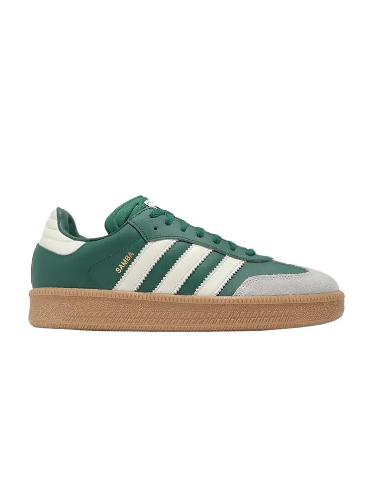 Кроссовки adidas Samba XLG 'Collegiate Green Gum' — изображение 1 из 1, зеленый/слоновая кость