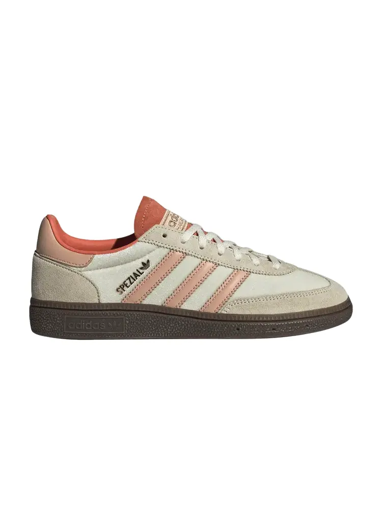 Кроссовки adidas Wmns Handball Spezial Cream White Coral — изображение 1 из 1, кремовый белый