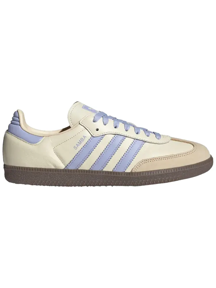 Кроссовки adidas Wmns Samba OG 'Cream White Violet' — изображение 1 из 1