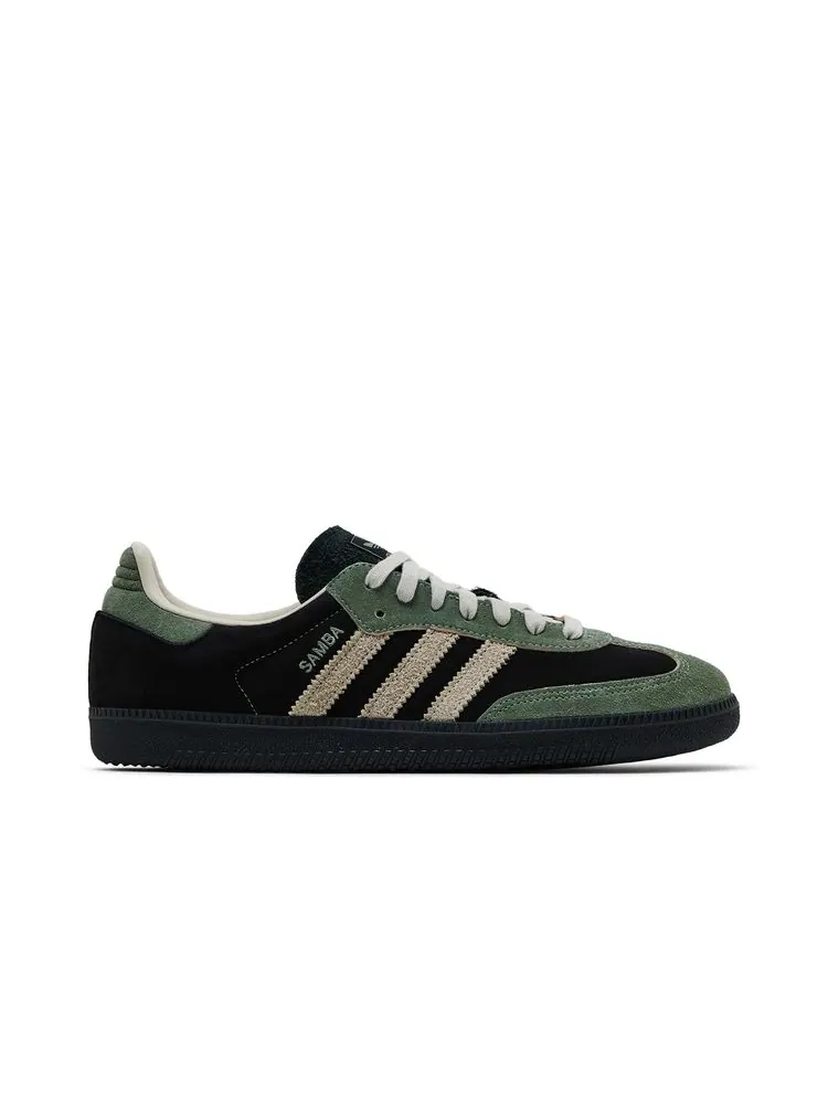 Кроссовки Wmns Samba OG 'Black Silver Green' — изображение 1 из 8