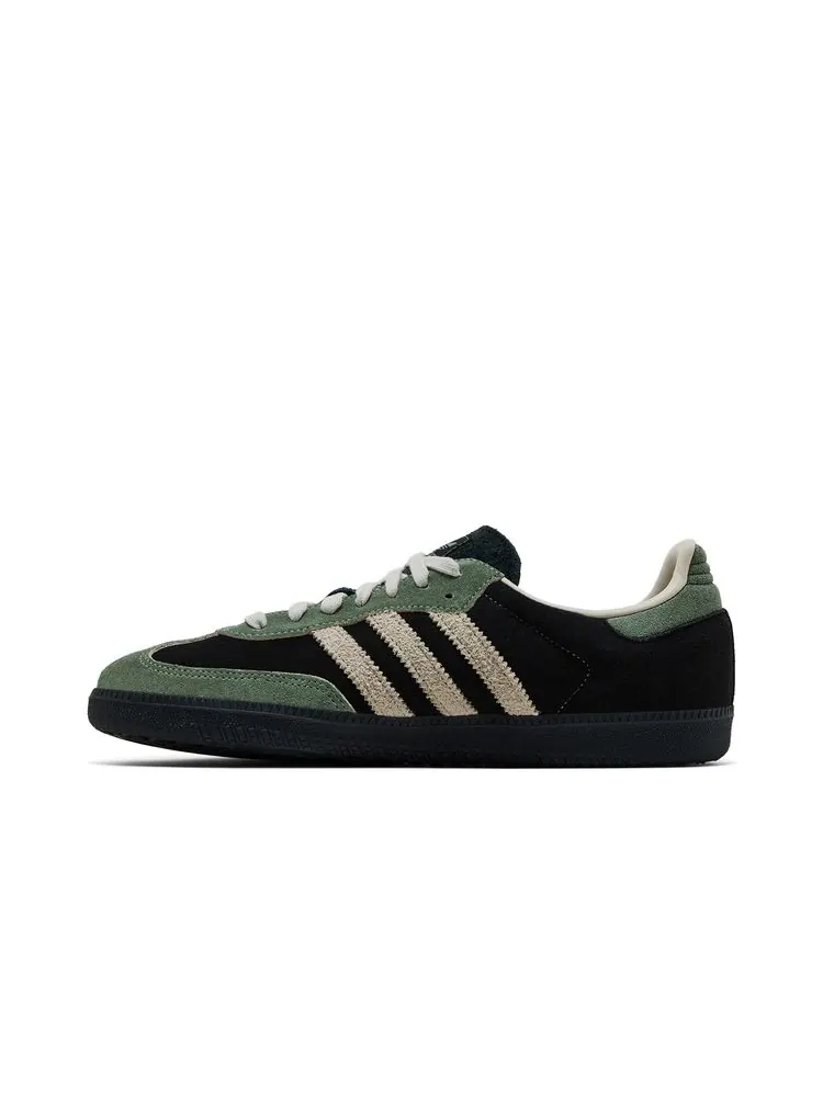 Кроссовки Wmns Samba OG 'Black Silver Green' — изображение 3 из 8