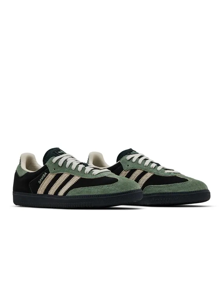 Кроссовки Wmns Samba OG 'Black Silver Green' — изображение 8 из 8