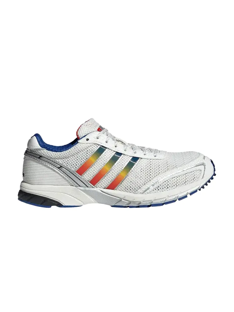 Кроссовки adidas Wmns Adizero Adios OG White Multi-Color Stripes — изображение 1 из 1, белый мульти