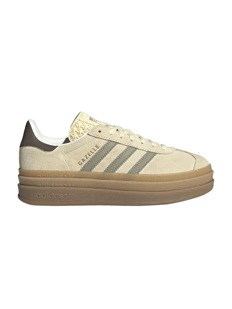 Кроссовки Adidas Wmns Gazelle Bold — изображение 1 из 1, серебристый
