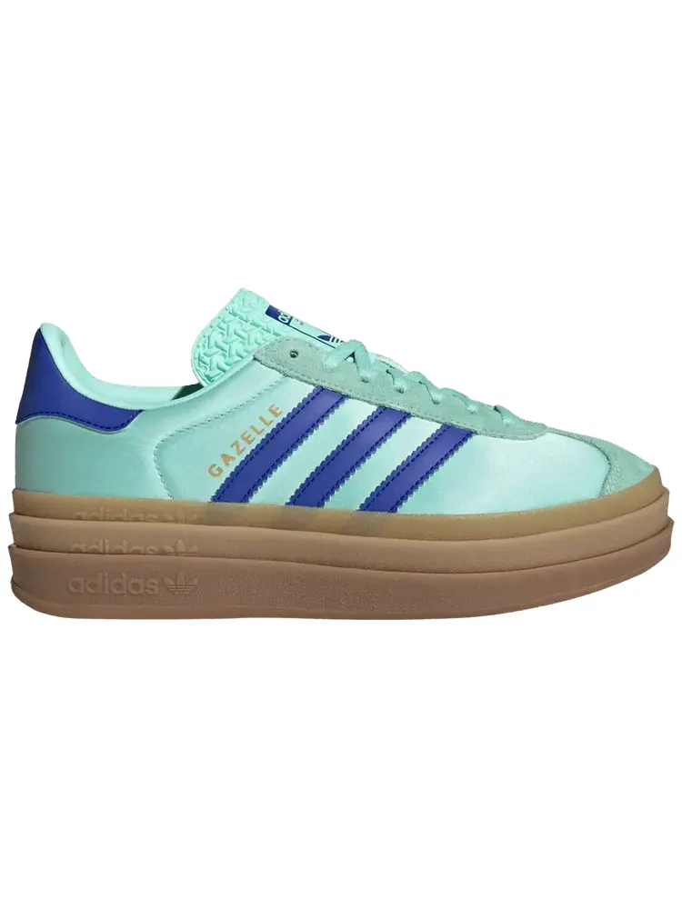 Кроссовки adidas Wmns Gazelle Bold 'Clear Mint Lucid Blue Satin' — изображение 1 из 1, прозрачный синий