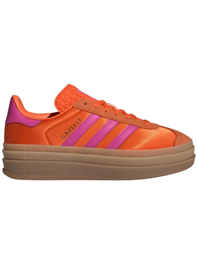 Кроссовки adidas Wmns Gazelle Bold 'Orange Lucid Fuchsia Satin' — изображение 1 из 1, оранжевый