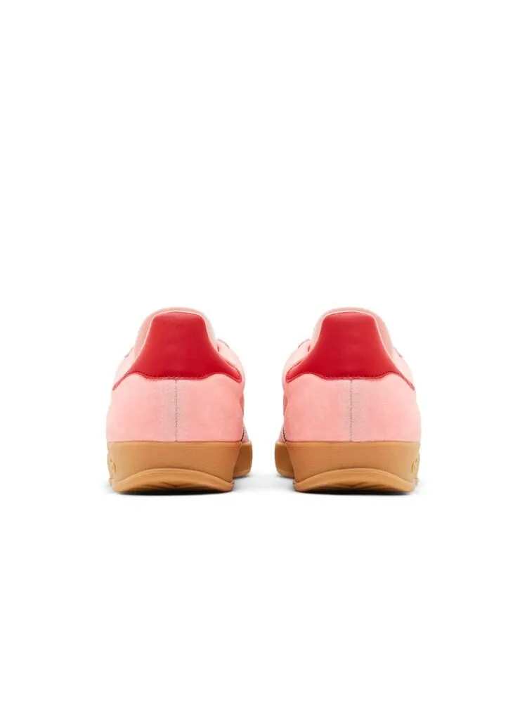 Кроссовки adidas Wmns Gazelle Indoor Glow Pink Court Green — изображение 6 из 6, розовый зеленый