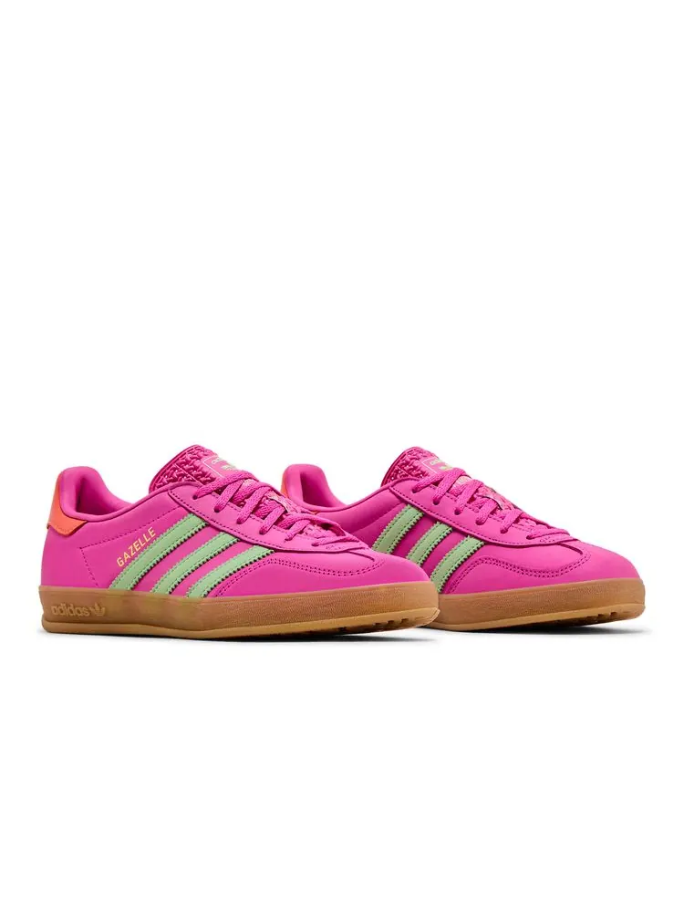 Кроссовки Gazelle Indoor 'Semi Lucid Fuchsia Green' — изображение 8 из 8, зеленый