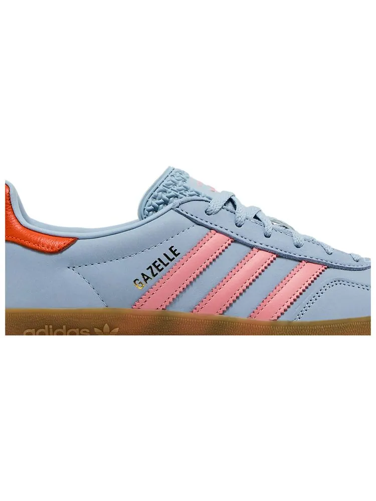 Кроссовки adidas Wmns Gazelle Indoor 'Wonder Blue Solar Orange' — изображение 2 из 8, синий