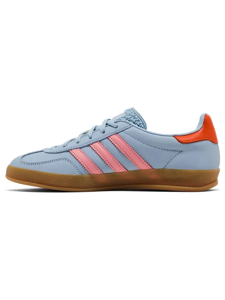 Кроссовки adidas Wmns Gazelle Indoor 'Wonder Blue Solar Orange' — изображение 3 из 8, синий