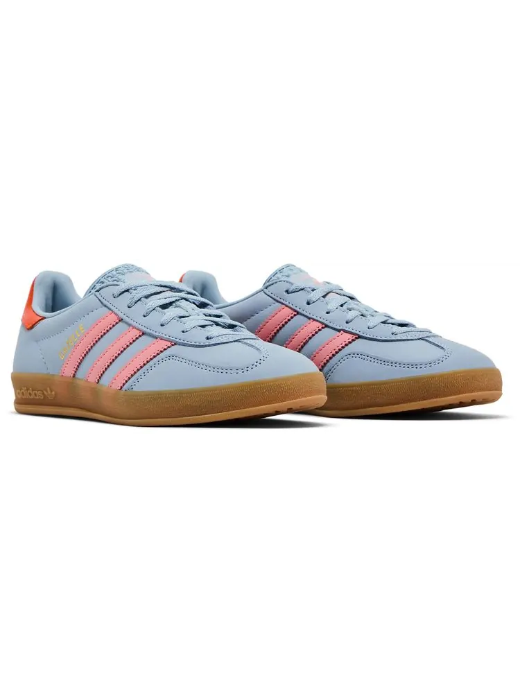 Кроссовки adidas Wmns Gazelle Indoor 'Wonder Blue Solar Orange' — изображение 8 из 8, синий