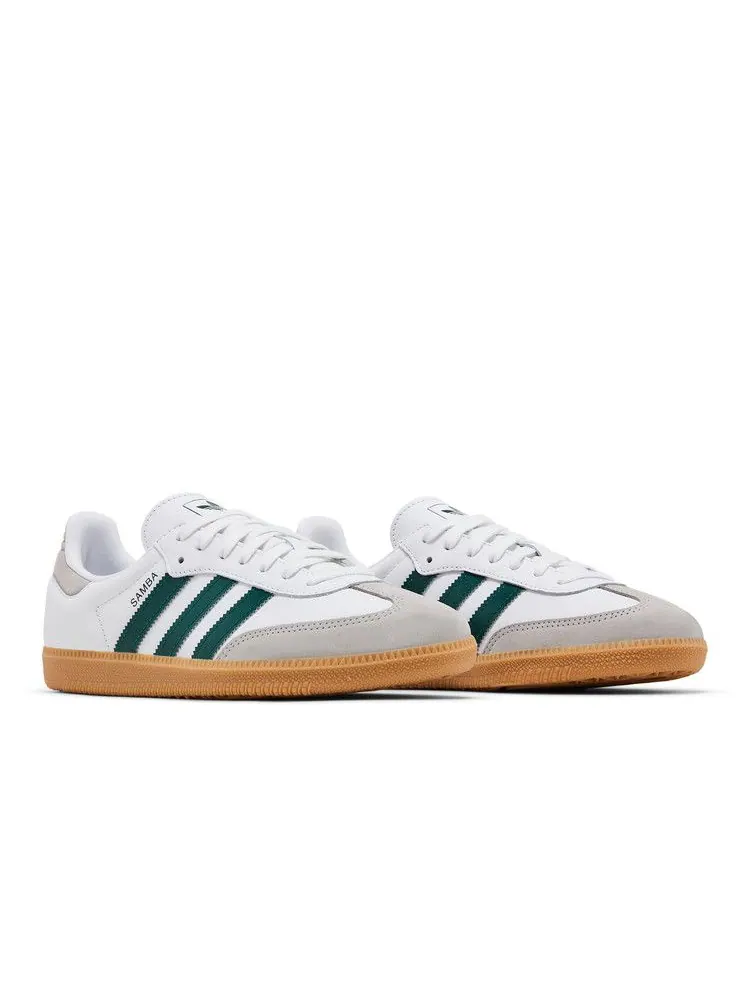 Кроссовки adidas Wmns Samba OG 'White Collegiate Green Gum' — изображение 9 из 9, белый/зеленый/серый