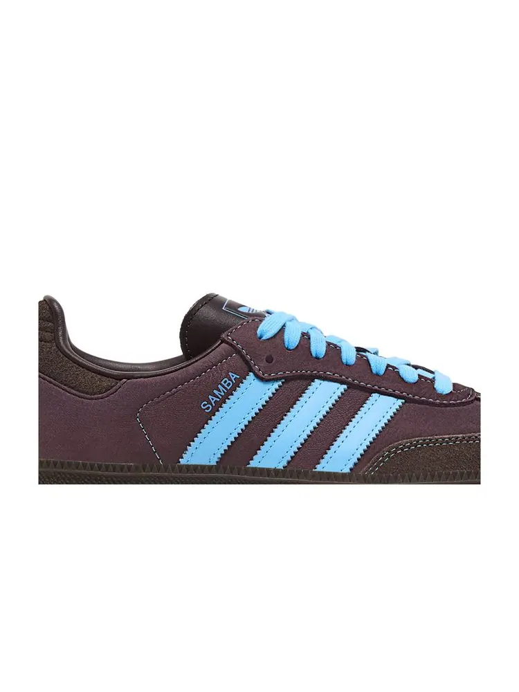 Кроссовки Wmns Samba OG 'Shadow Brown Sky Rush' — изображение 2 из 8, коричневый