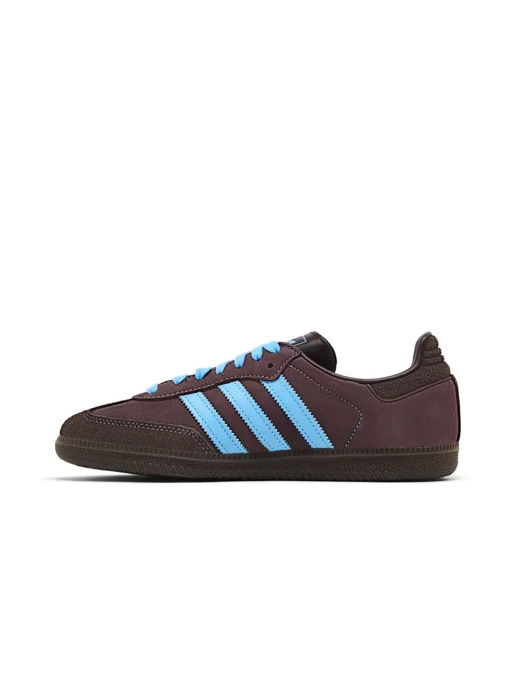 Кроссовки Wmns Samba OG 'Shadow Brown Sky Rush' — изображение 3 из 8, коричневый
