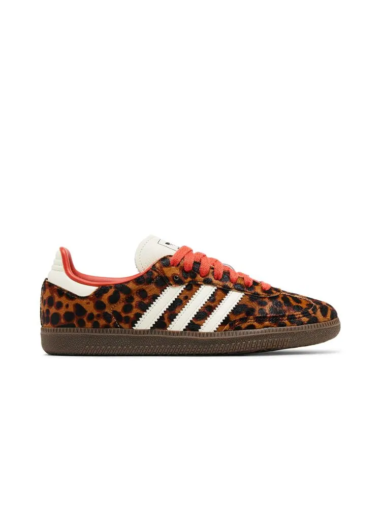 Кроссовки Wmns Samba OG 'Cheetah Pack - Preloved Red' — изображение 1 из 8, красный