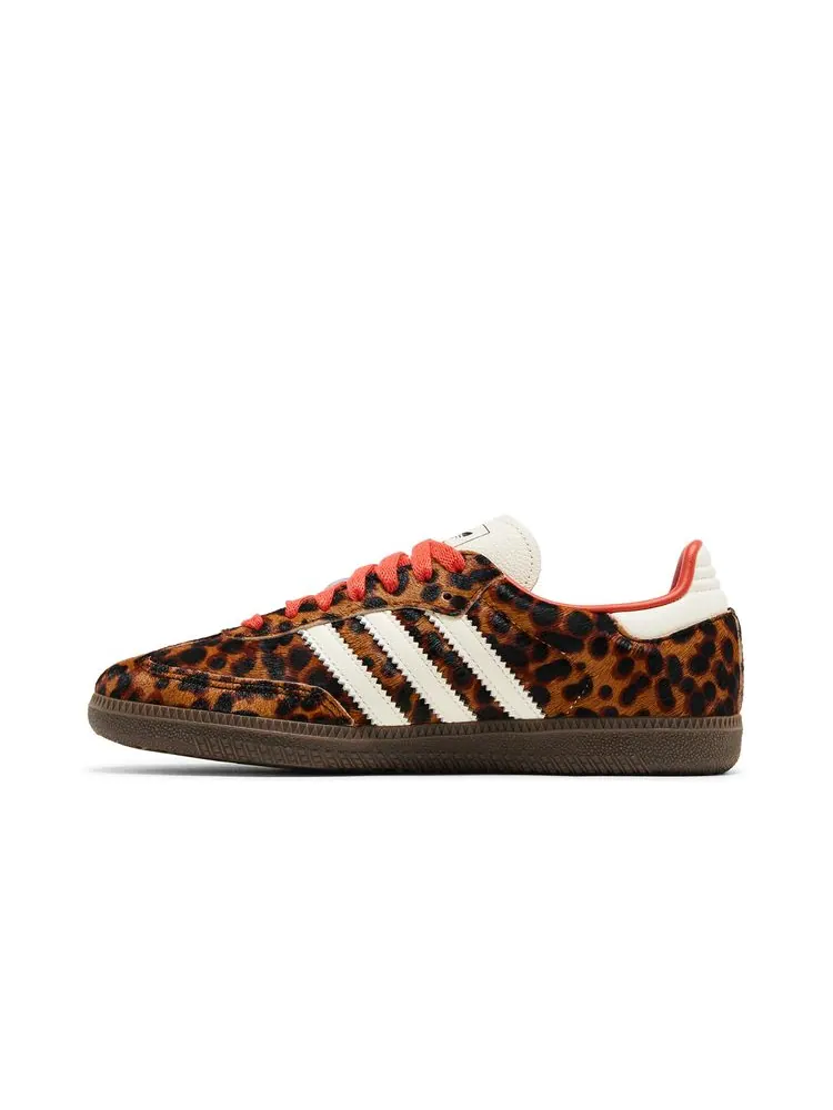 Кроссовки Wmns Samba OG 'Cheetah Pack - Preloved Red' — изображение 3 из 8, красный