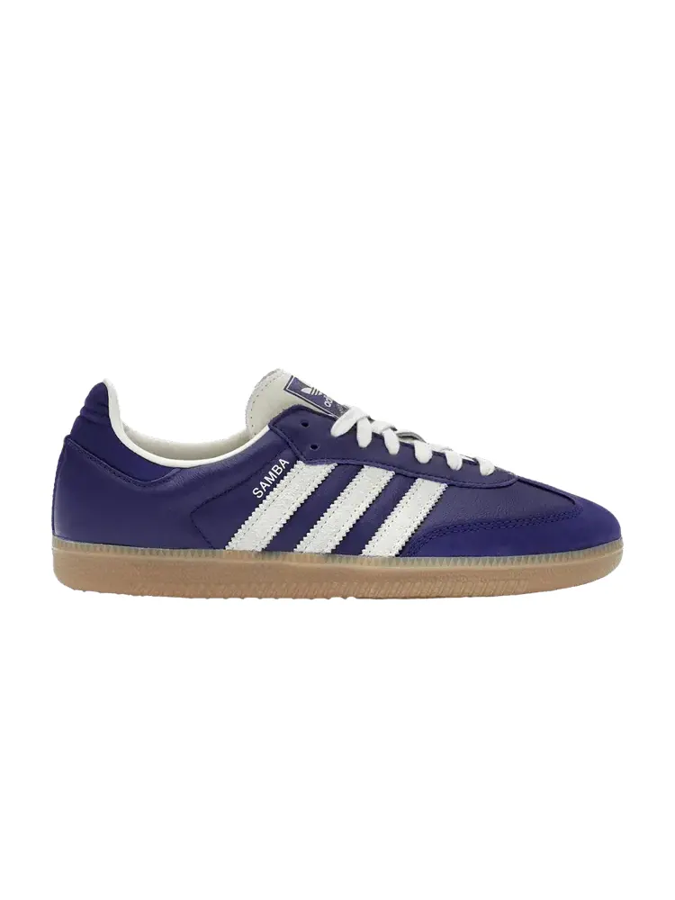 Кроссовки Adidas Wmns Samba OG — изображение 1 из 1, фиолетовый кремовый