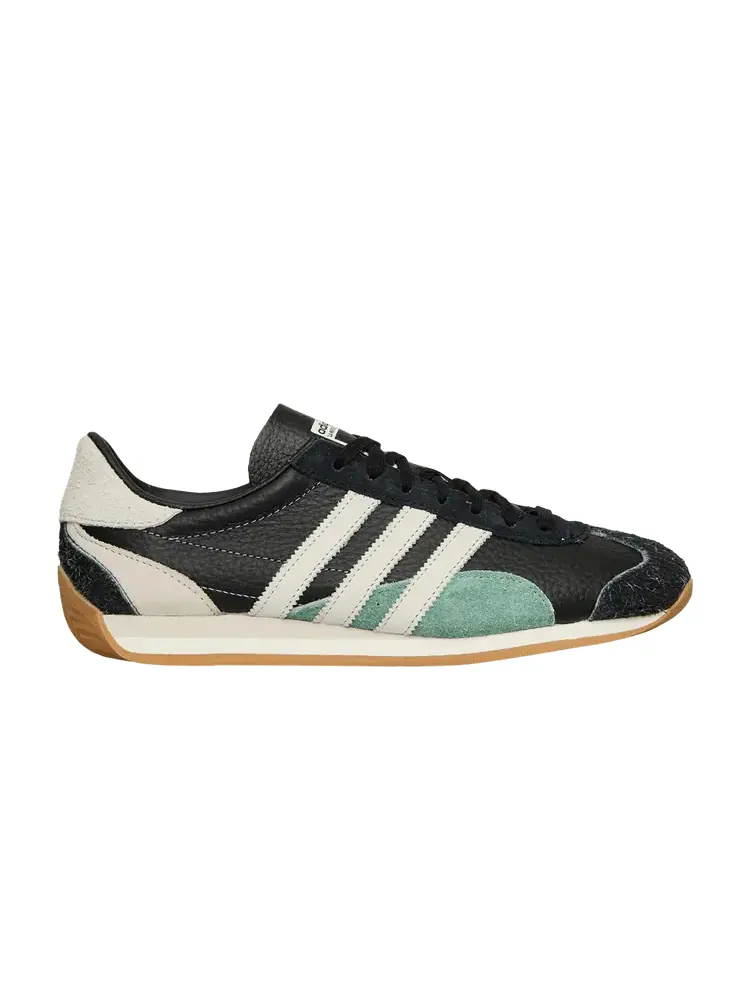 Кроссовки adidas Wmns Country OG 'Black White Silver Green' — изображение 1 из 1