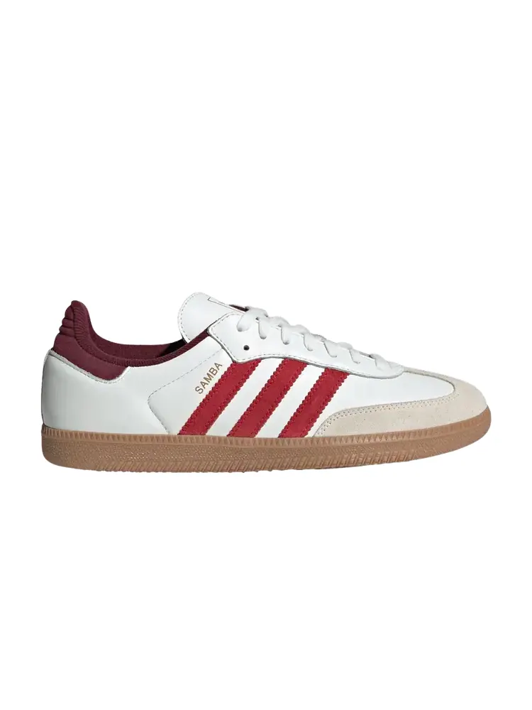 Кроссовки Adidas Samba OG — изображение 1 из 1, белый красный