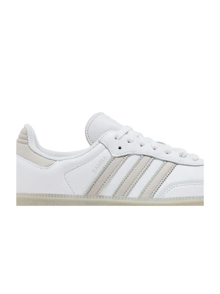 Кроссовки adidas Samba OG 'White Grey' — изображение 3 из 9, белый/серый/белый