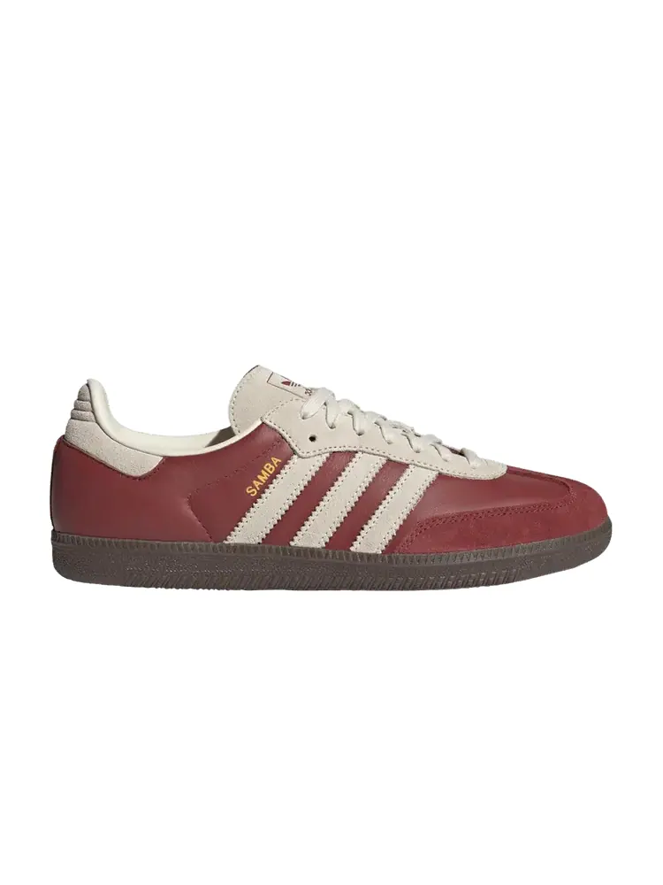 Кроссовки adidas Samba OG Preloved Ruby Cream — изображение 1 из 1, кремовый