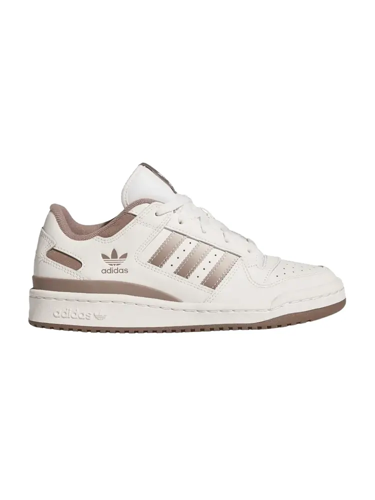 Кроссовки adidas Wmns Forum Low CL Wonder White Trace Brown — изображение 1 из 1, белый коричневый