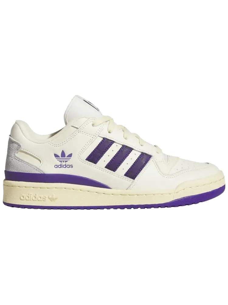 Кроссовки adidas Forum Low CL 'Cream White Collegiate Purple' — изображение 1 из 1