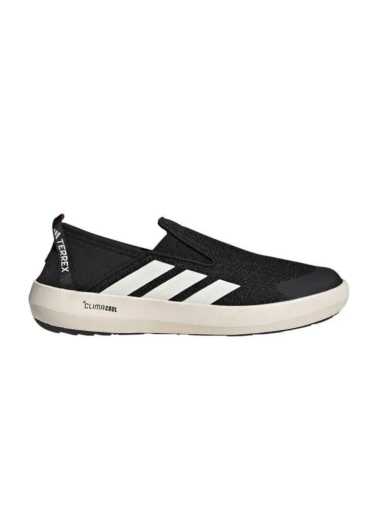 Тапочки Terrex Boat Slip-On 'Black Chalk'