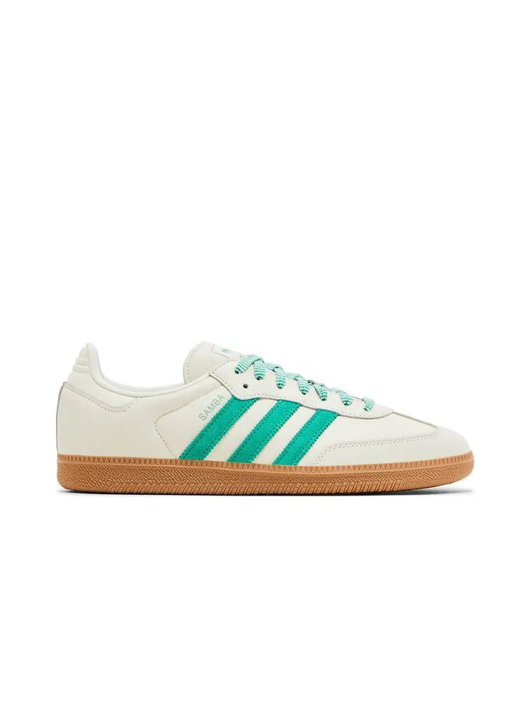 Кроссовки Wmns Samba OG 'Off White Court Green' — изображение 1 из 8, белый зеленый