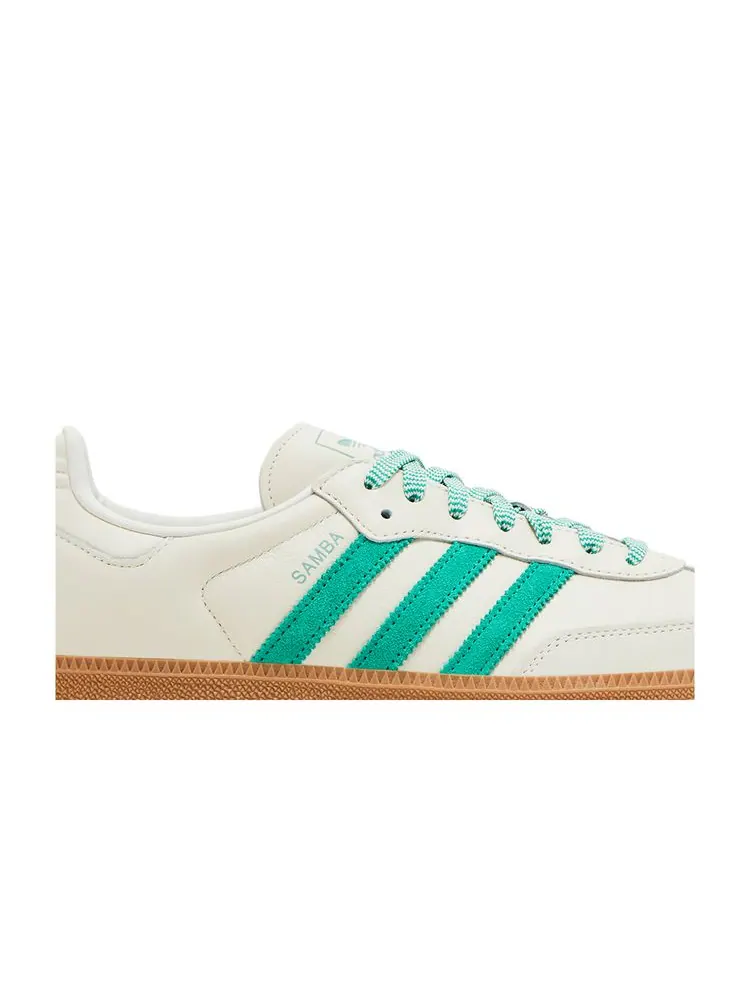 Кроссовки Wmns Samba OG 'Off White Court Green' — изображение 2 из 8, белый зеленый