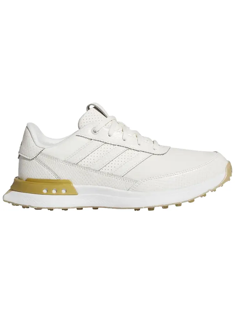 Кроссовки adidas Wmns S2G 25 Spikeless Golf 'Off White Gold Metallic Gum' — изображение 1 из 1, бежевый