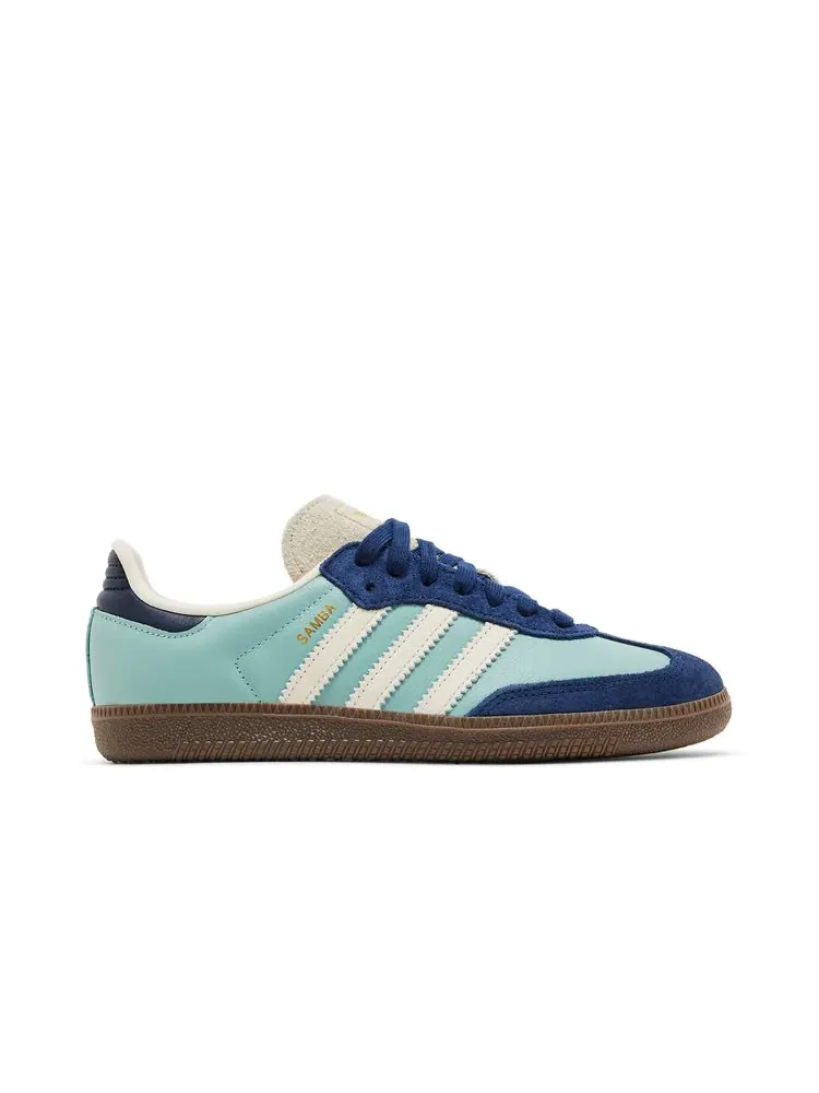 Кроссовки Wmns Samba OG 'Hazy Green Indigo' — изображение 1 из 8, зеленый индиго