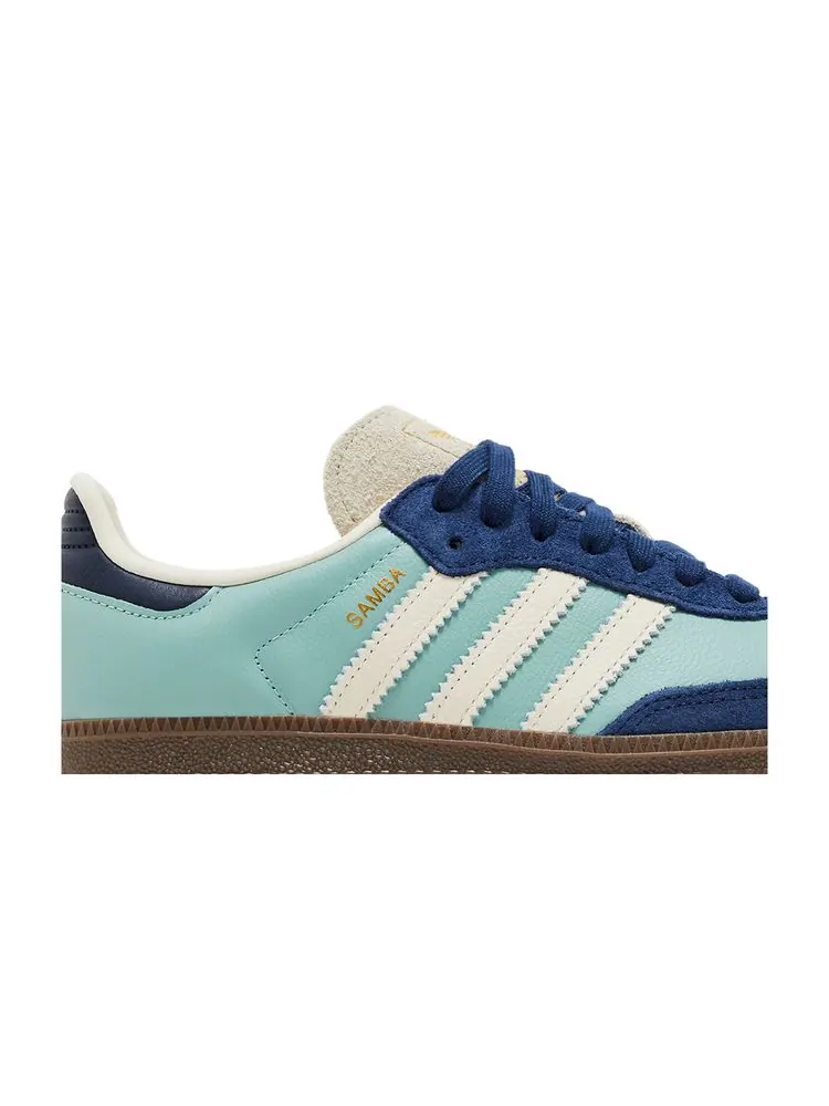Кроссовки Wmns Samba OG 'Hazy Green Indigo' — изображение 2 из 8, зеленый индиго