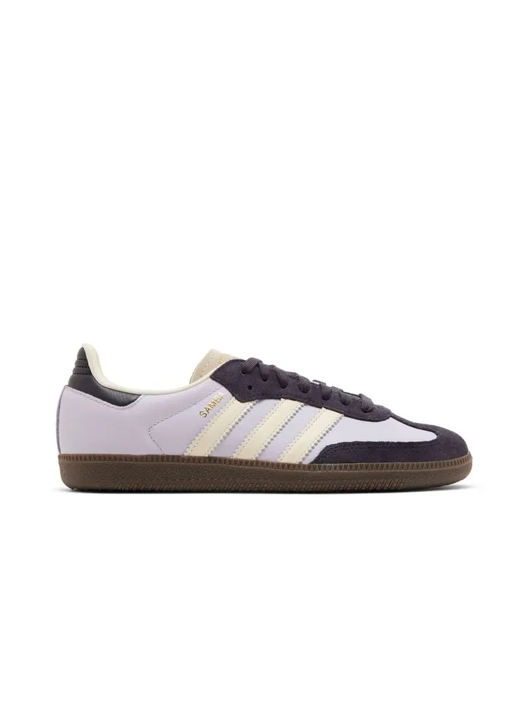 Кроссовки Wmns Samba OG 'Silver Dawn Aurora Black' — изображение 1 из 8, серебристый черный