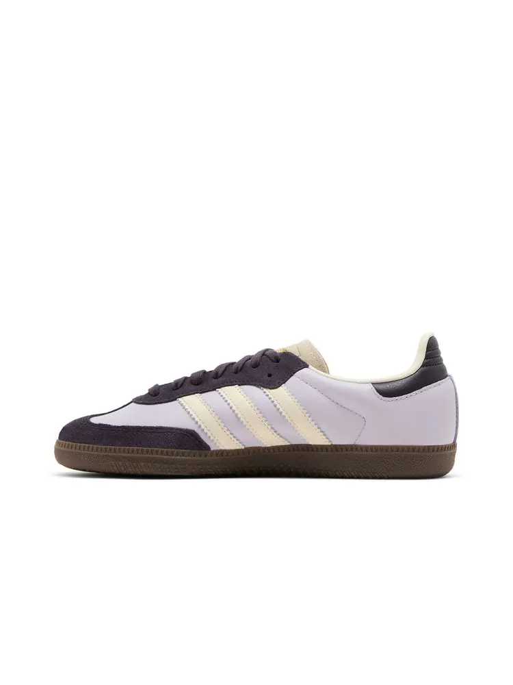 Кроссовки Wmns Samba OG 'Silver Dawn Aurora Black' — изображение 3 из 8, серебристый черный
