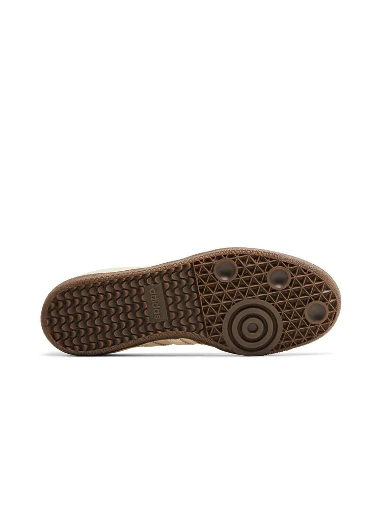 Кроссовки adidas Wmns Samba OG Crystal Sand Charcoal — изображение 4 из 6, песочный темно-серый