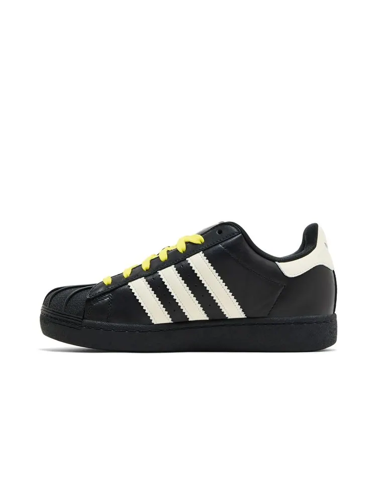 Кроссовки Pharrell x Superstar 92 'Virginia - Black' — изображение 3 из 8, черный