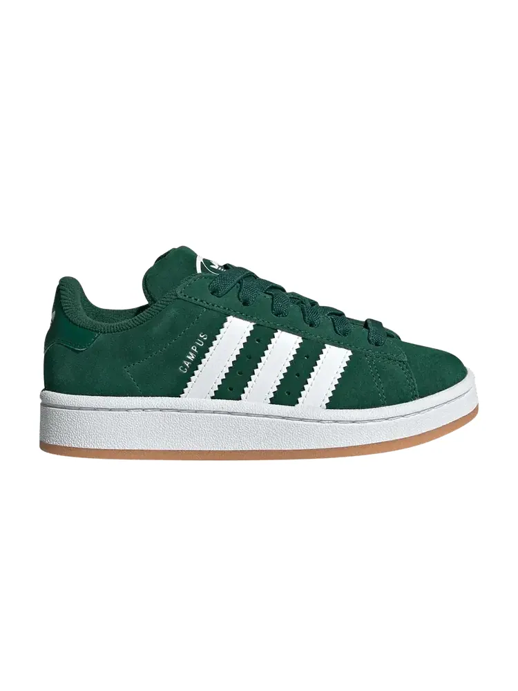Кроссовки adidas Campus 00s EL C Dark Green Gum — изображение 1 из 1, темный зеленый