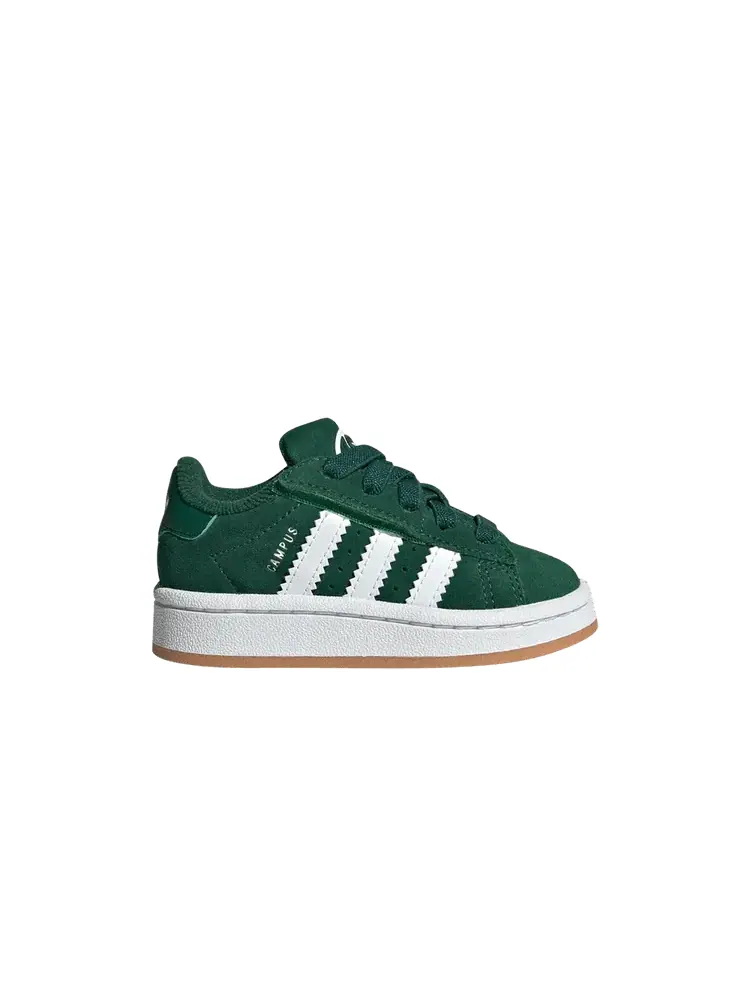 Кроссовки adidas Campus 00s Comfort Closure EL I Dark Green Gum — изображение 1 из 1, темный зеленый
