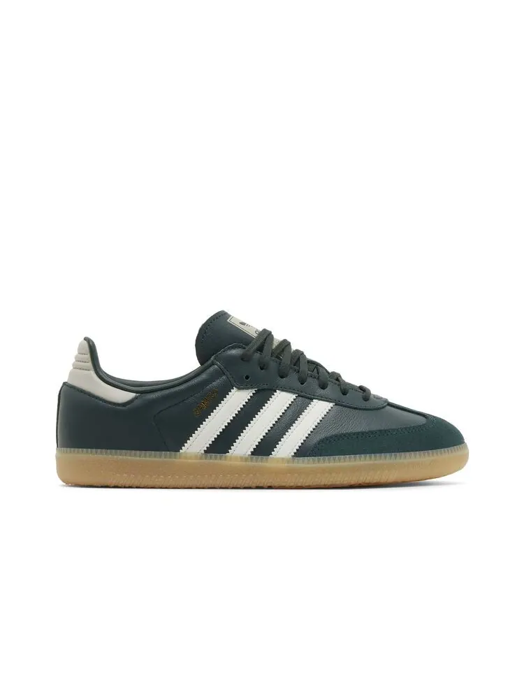 Кроссовки adidas Samba OG J Mineral Green — изображение 1 из 6, зеленый