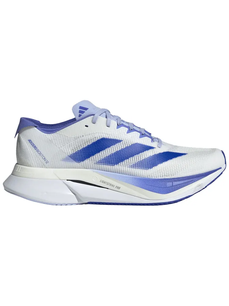Кроссовки adidas Wmns Adizero Boston 12 'White Lucid Blue' — изображение 1 из 1, белый