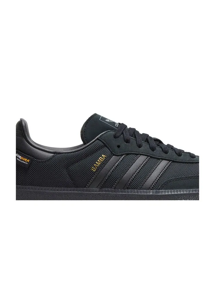 Кроссовки adidas Samba OG 'Cordura Pack - Black Carbon' — изображение 3 из 9, черный/черный