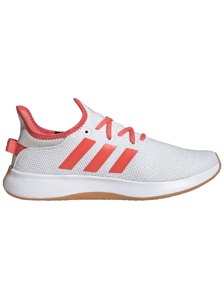 Кроссовки adidas Wmns Cloudfoam Pure 'White Preloved Scarlet Gum' — изображение 1 из 1, белый