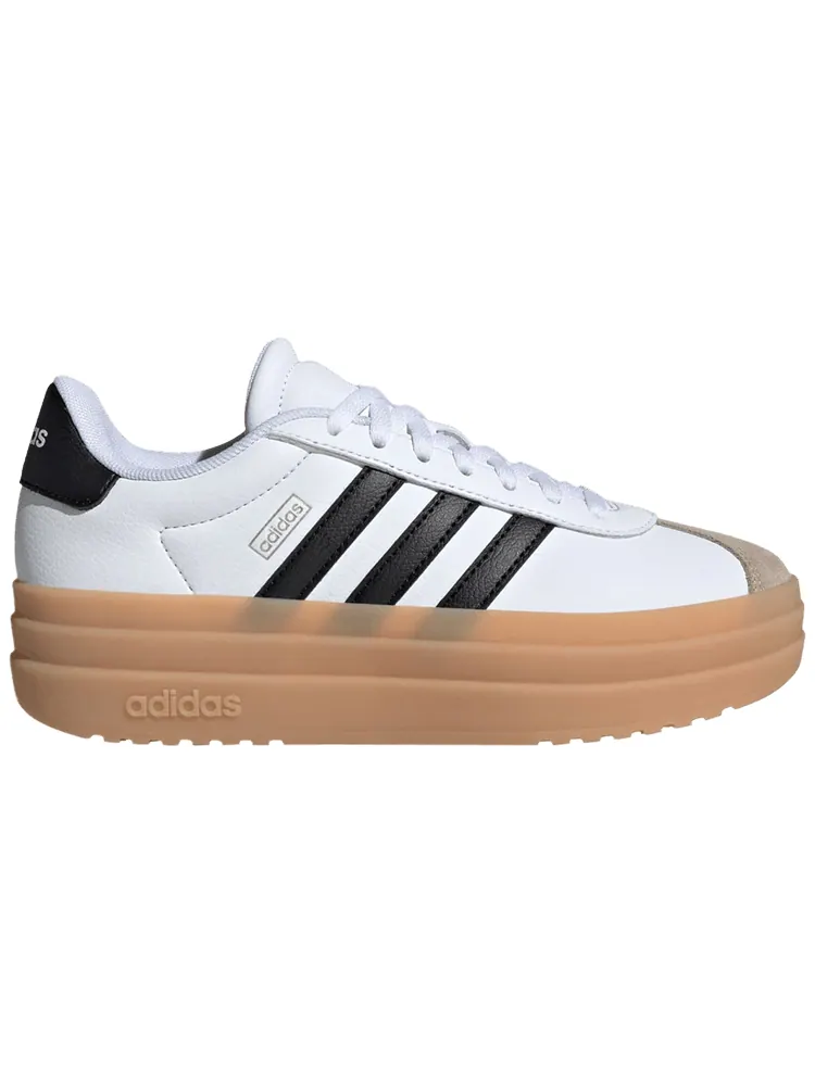 Кроссовки adidas VL Court Bold J 'White Black Beige' — изображение 1 из 1, белый черный бежевый