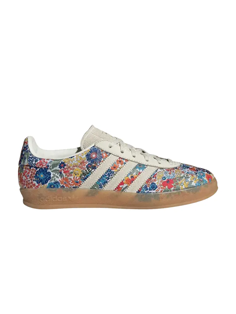 Кроссовки adidas Liberty London x Wmns Gazelle Indoor Floral Embroidery — изображение 1 из 1, фиолетовый