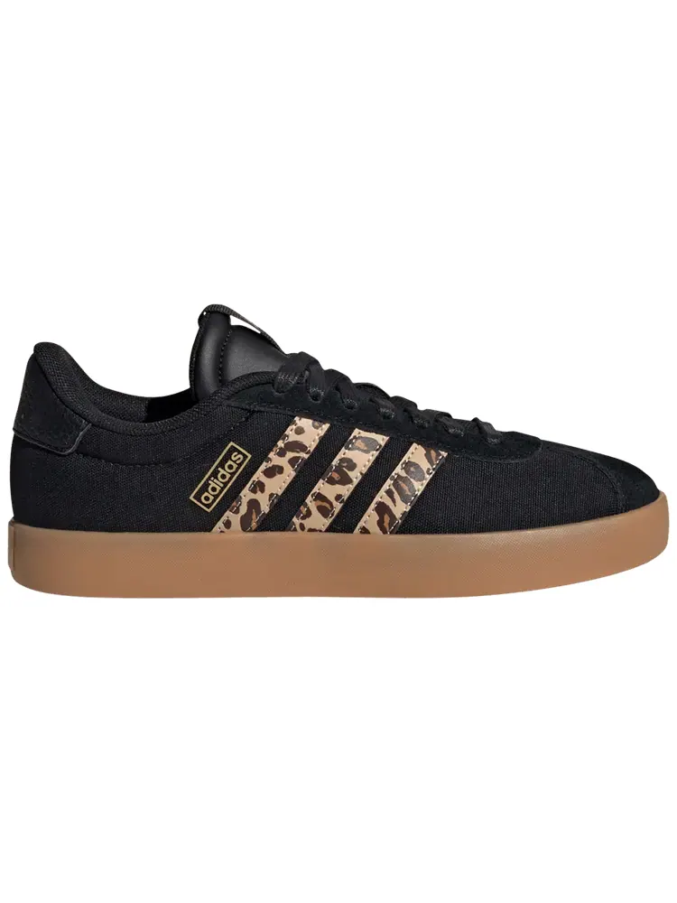 Кроссовки adidas VL Court 3.0 'Leopard' — изображение 1 из 1, черный