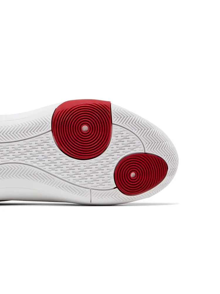 Кроссовки Harden Vol. 8 'White Team Power Red' — изображение 5 из 8, белый красный