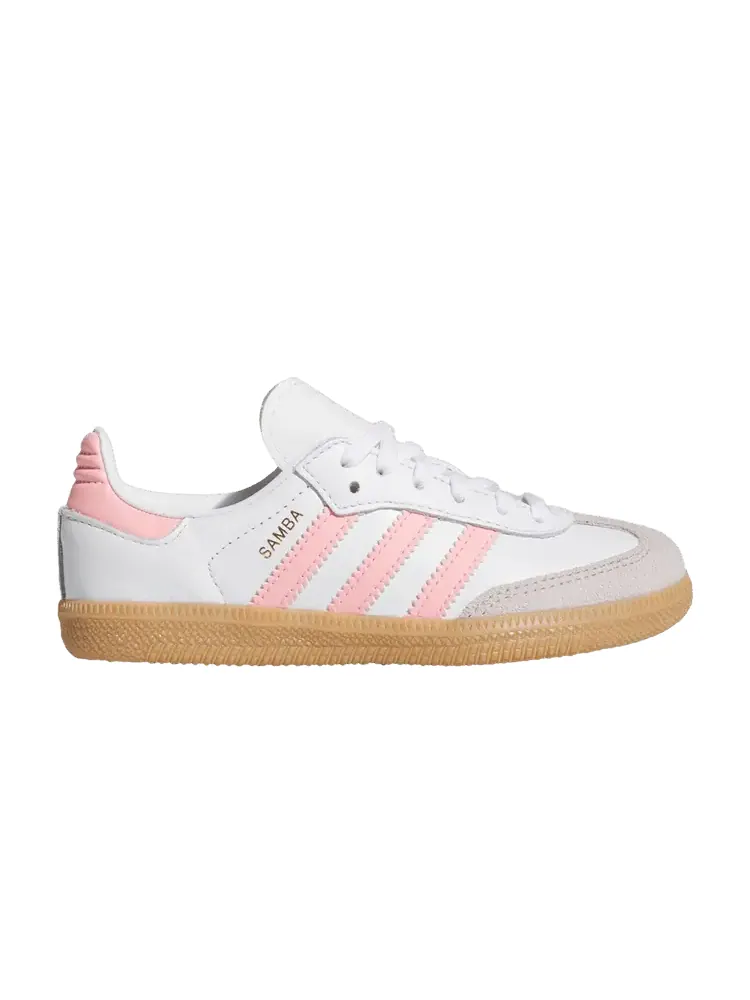 Кроссовки adidas Samba OG C White Semi Pink Spark — изображение 1 из 1, белый розовый