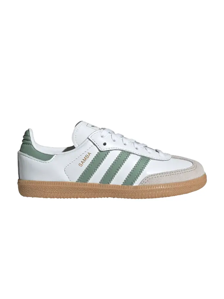 Кроссовки adidas Samba OG C White Silver Green — изображение 1 из 1