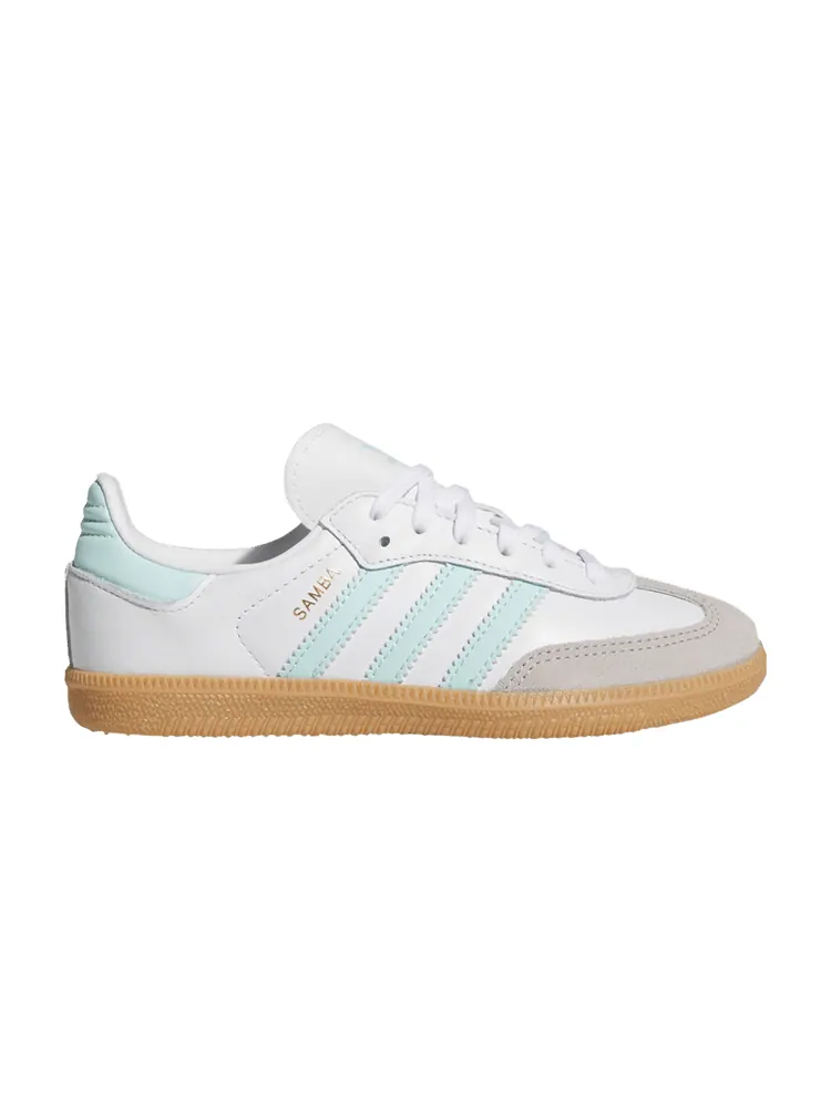 Кроссовки adidas Samba OG C 'White Semi Flash Aqua' — изображение 1 из 1, белый/голубой